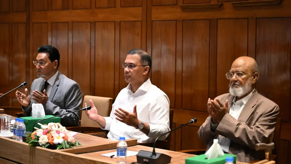 PM chairs meeting of ruling party MPs