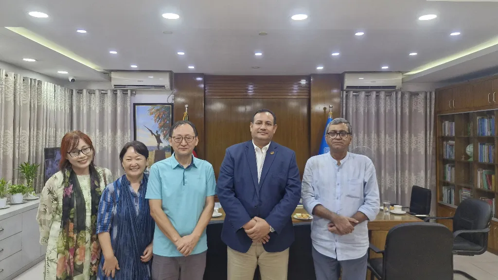South Korean delegation calls on JU VC