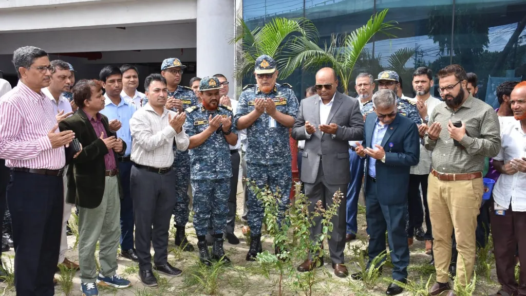 Ctg Port joins government's tree plantation drive