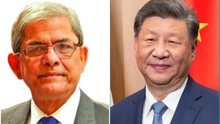 Xi Jinping congratulates Mirza Fakhrul